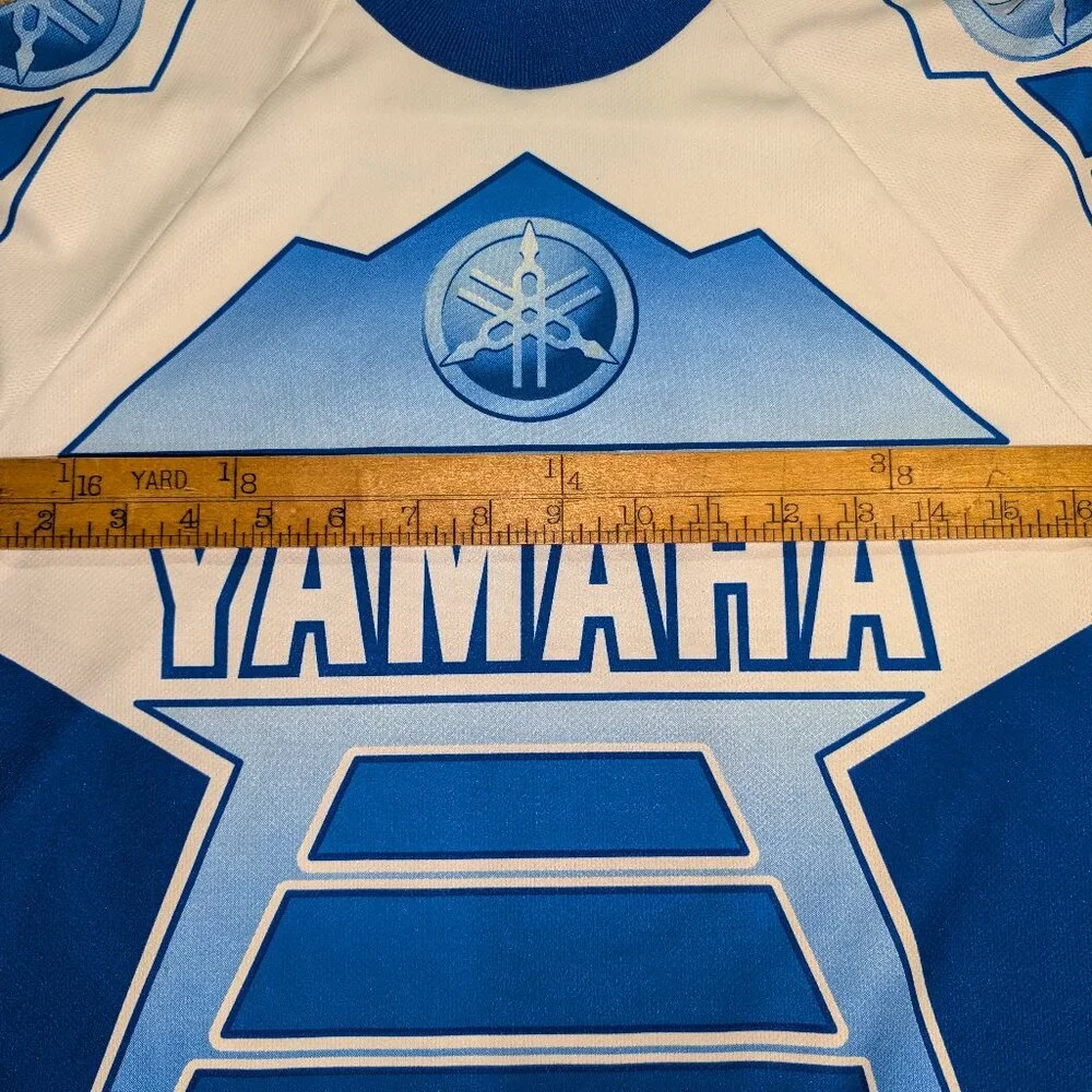 Yamaha Racing Blue and White Jersey - Picture 4 of 6